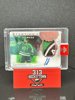 #ad #ad 2024 25 Upper Deck The Cup Starting a Legacy Logan Stankoven #SLG LS 35 Patch $167.00