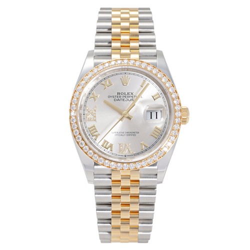Rolex Datejust 126283RBR Yellow Gold Stainless Steel Diamond 3...