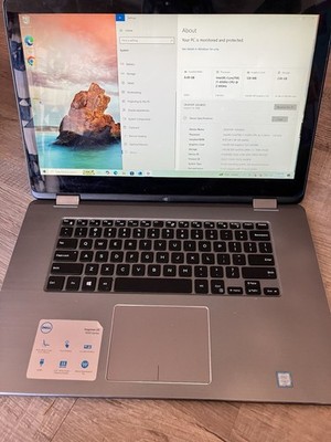 DELL INSPIRON 15-7000 LAPTOP COMPUTER INTEL CORE i7-6500U 2.50GHz 8 GB RAM 238GB