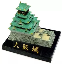 Mini Figure Osaka Castle (regular painted version) "Capsule Q Museum Japanese