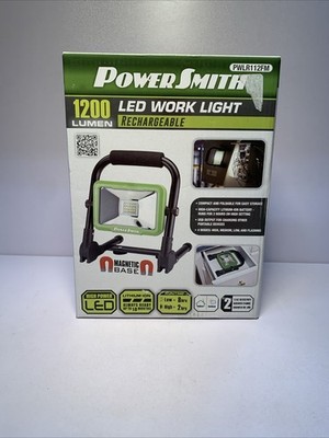Rechargeable Work Light 1200 Lumen LED with Foldable Magnetic Base, USB Outpu...