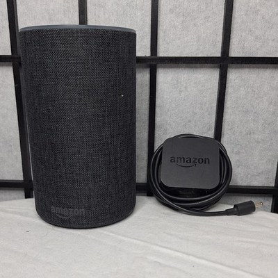 Amazon Echo (2nd Generation) Smart Assistant - Charcoal Fabric