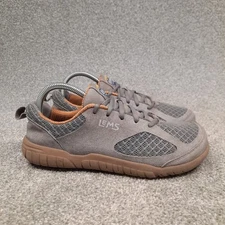 LEMS Primal 3 Barefoot Minimalist Shoes Men 7.5 Women 9 Gray Slate Suede Hiking