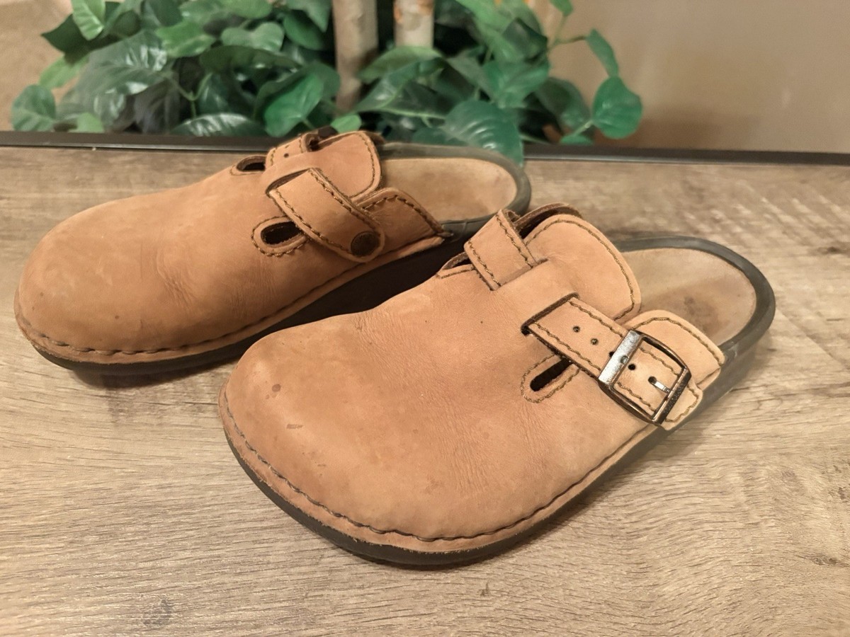 Birkenstock Oklahoma Tatami Clogs Women's US 6/EU 37 Tan Slip On