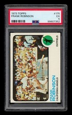 1973 Topps Set-Break #175 Frank Robinson PSA 5 EX
