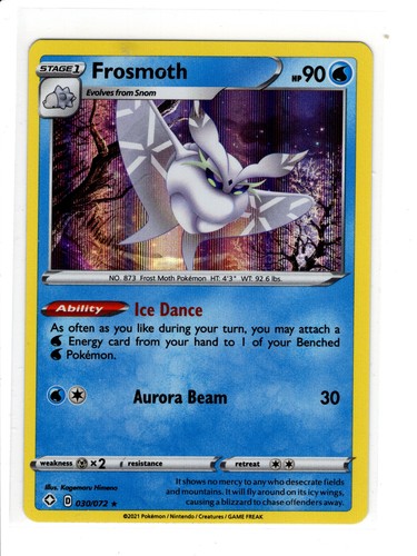 Pokémon TCG Shining Fates Frosmoth 030/072