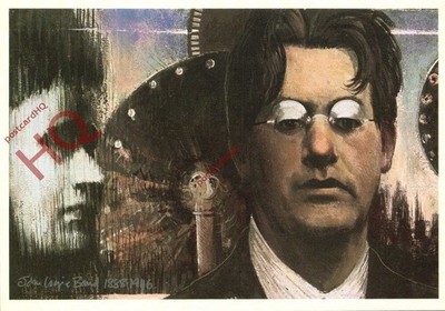 Ansichtskarte - John Logie Baird, erfundenes Fernsehen (Stephen Conroy)
