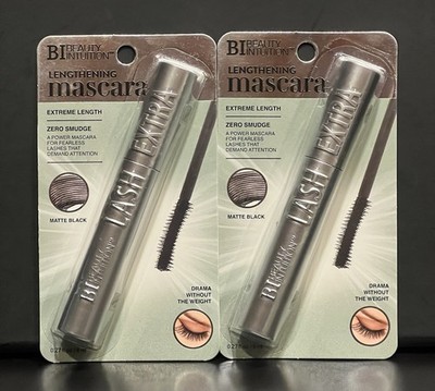 Beauty Intuition Lengthening Mascara. Extreme Length. Matte Black. Set Of 2.