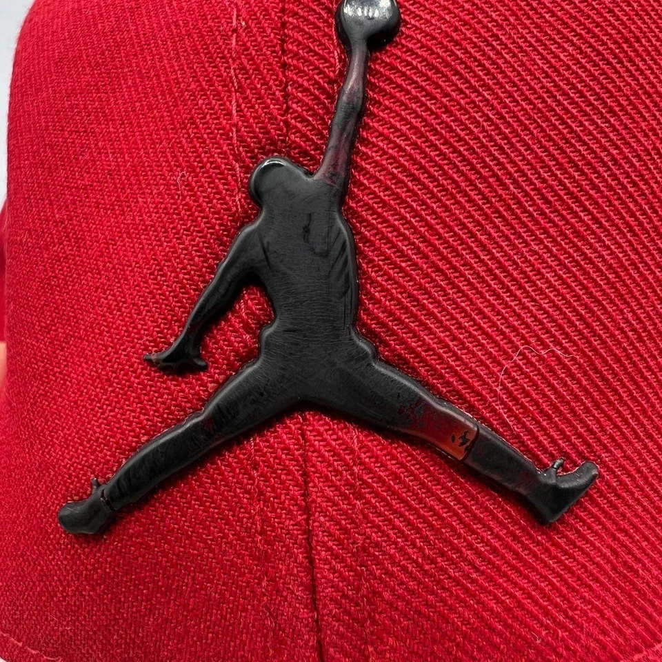 Gorra Air Jordan Hombre Rojo Cemento Elefante Jumpman Snap Back Cap Foto 2 de 4