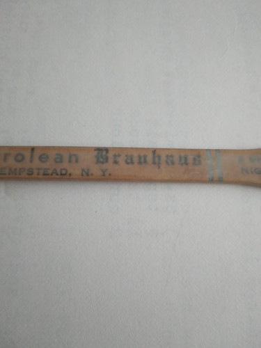 The Tyrolean Brauhaus Cocktail Fork West Hempstead, N.Y. Ephemera Vintage anni '20 - Foto 6 di 14