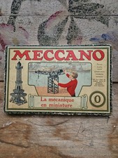Jouet ancien - Boite de Meccano numéro 0