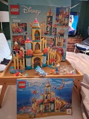 LEGO 43207 -Disney Little Mermaid -Ariel's Underwater Palace -2022 -used