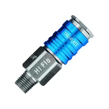 Tru-Flate 13-925 1/4" HI FLO Design x 1/4" MNPT Aluminum Coupler