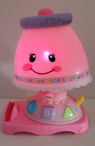 Fisher Price Laugh & Learn My Pretty Learning Lamp 2013 Light & Music Learning