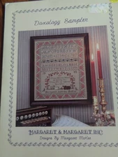 DOXOLOGY SAMPLER CROSS STITCH CHART RELIGOUS DESIGN MARGARET MCKEE