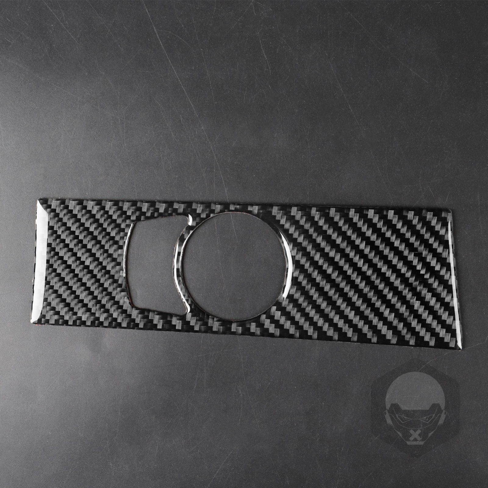 Headlight Switch Panel Cover Trim For BMW 5 Series E60 2004-10 Real Carbon Fiber