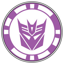 Decepticon Transformers Insignia Logo 3 Sticker Waterproof Vinyl Decal Die-cut