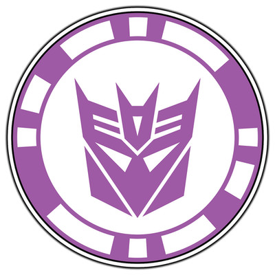 Decepticon Transformers Insignia Logo #3 Sticker Waterproof Vinyl Decal Die-Cut