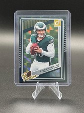 2025 Panini Donruss - Kyle McCord Green Checker The Rookies #23 Eagles