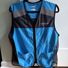 🆕Blue Reflective Driver Vest - Size Fits M/L