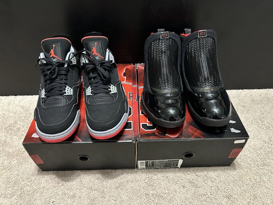 Talla 11.5 - TOTALMENTE NUEVO Air Jordan Collezione 19/4 Retro Countdown Pack Julio 2008 Foto 2 de 4