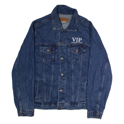 PORT AUTHORITY VIP The Mill Casino Herren Jeansjacke Blau XL