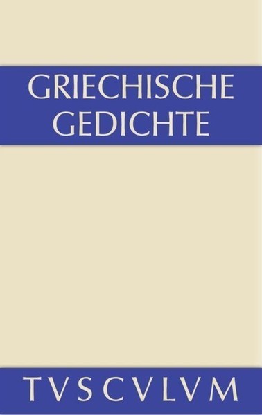 Griechische Gedichte Horst RüDiger-image