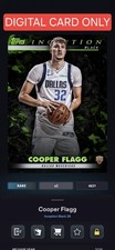 DIGITAL Topps NBA Collect Cooper Flagg Inception Black ’26 RC Rare (Base)