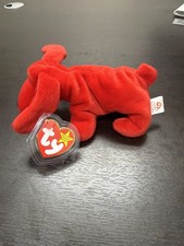 Ty Beanie Baby Rover the Red Dog Toy