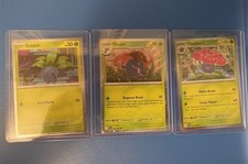 Oddish 001 Gloom 002 Vileplume 003 Cosmo Holo PFL Promo, Set Of 3 NM