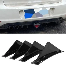 For Buick Envision Rear Bumper Lip Diffuser 4 shark Fin Spoiler Splitter