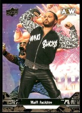 2023 Upper Deck AEW GOLD #27 Matt Jackson wrestling card