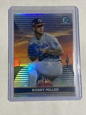 Bobby Miller 2022 Bowman Chrome Baseball Arizona Fall League #AFLS-23 AWT