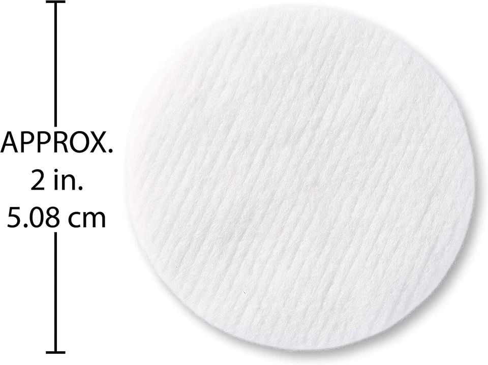 Redondos de algodón Medline Simply Soft (300 unidades), 100 % algodón absorbente y textura Foto 4 de 4