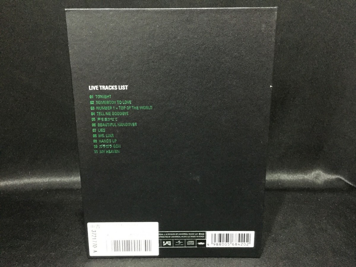 Big Bang Love & Hope Tour 2011 Live Tracks & Photo Book CD K-POP
