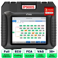 XTOOL IP900S Topology Map Auto OBD2 Diagnostic Tool Bi-directional Scanner FCA 