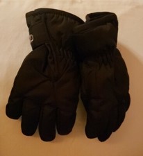Gordini Black Gloves, Children Size Small