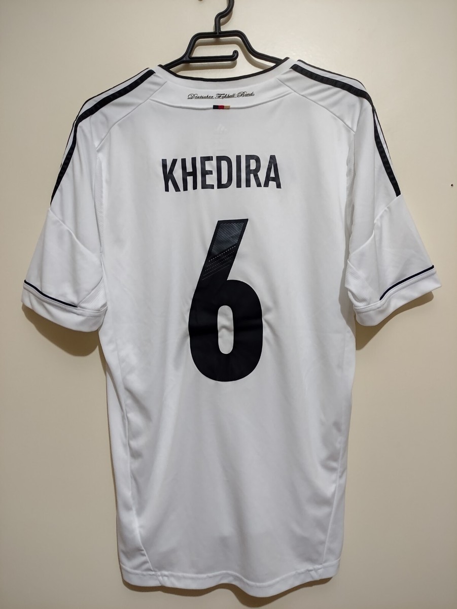 Germany 2012 2013 Home Shirt Khedira #6 Adidas Soccer Jersey