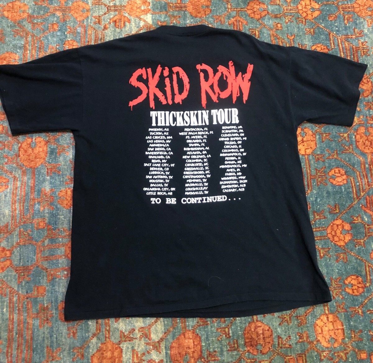 ミュージシャン '2003 SKID ROW \"Thickskin Tour\" L single Skid Row – Thickskin – CD (Album), 2003 [r2274011] | Discogs