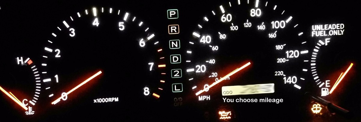2000 2001 Lexus ES300 Speedometer Gauge Cluster Panel LED Rebuilt