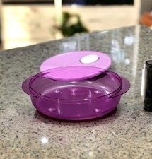 Tupperware Rock N Serve Round  Microwave  Con...