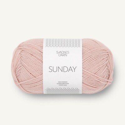 SUNDAY von SANDNES GARN - PUDDER ROSA (3511) - 50 g / ca. 235 m Wolle