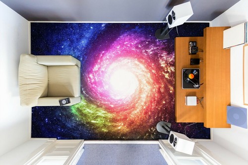 3D Color Vortex 30RAIN35 Floor WallPaper Murals Wall Print Decal AJ Honey - Picture 3 of 6