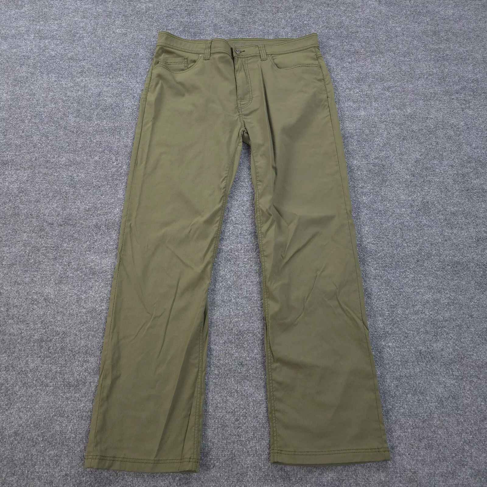 prana slim brion stretch performance hike camp outdoors pants