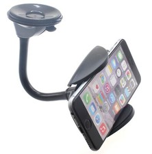 Car Mount Dash Windshield Holder Cradle Swivel Dock Suction for Cell Phones