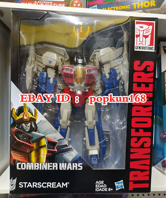 Transformers Starscream IDW Hasbro Combiner Wars Leader Action Figure Kids Toys