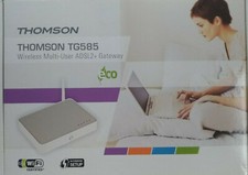 Modem THOMSON TG585 Wireless Multi-User ADSL2+ Gateway Bianco