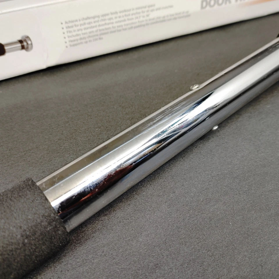 Sunny Health Door Way Chin Up Bar Adjustable 24.5" to 36" - Image 3 of 4