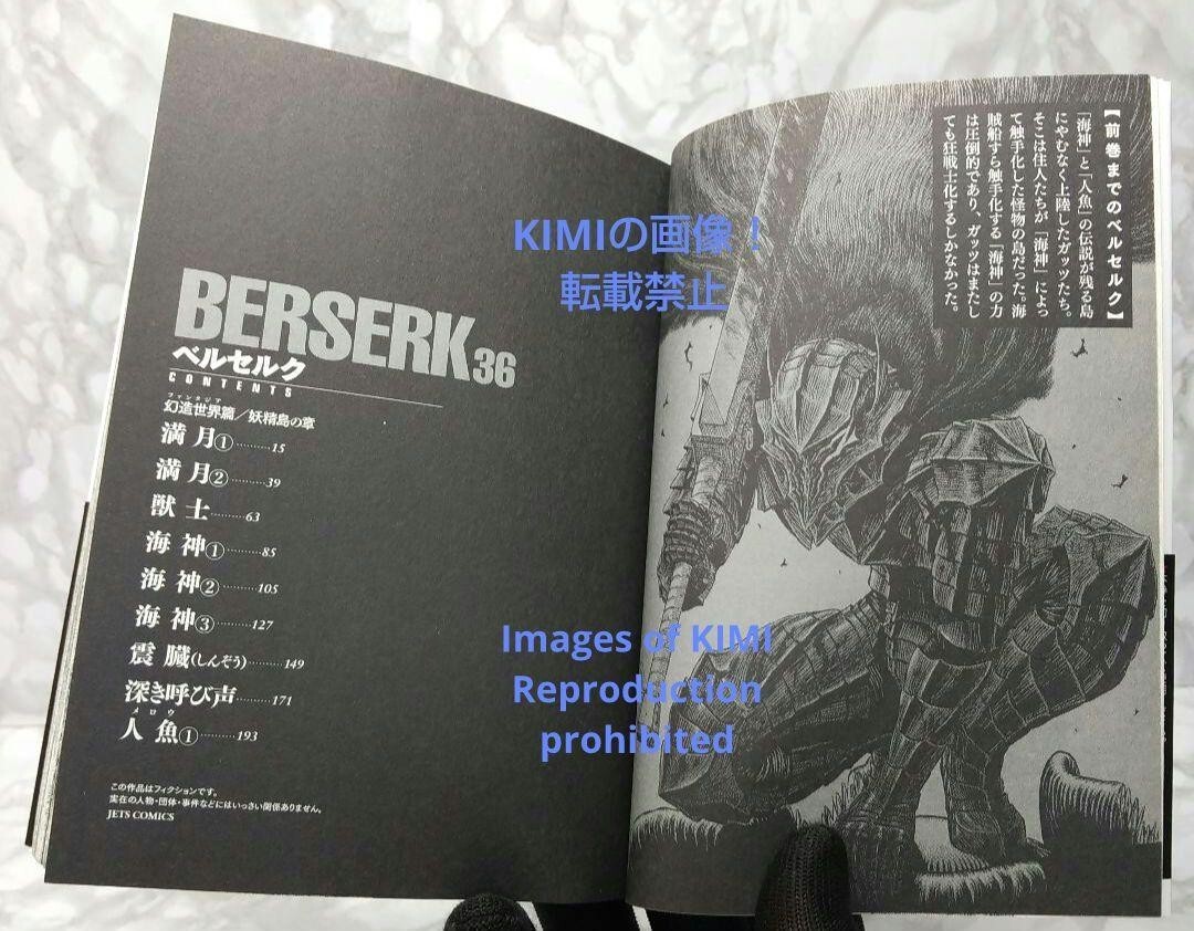 Rare 1st Edition 1st Printing Berserk 36 Comic Manga Book Rare 1st Edition 1st Printing Berserk 36 Comic Manga Book