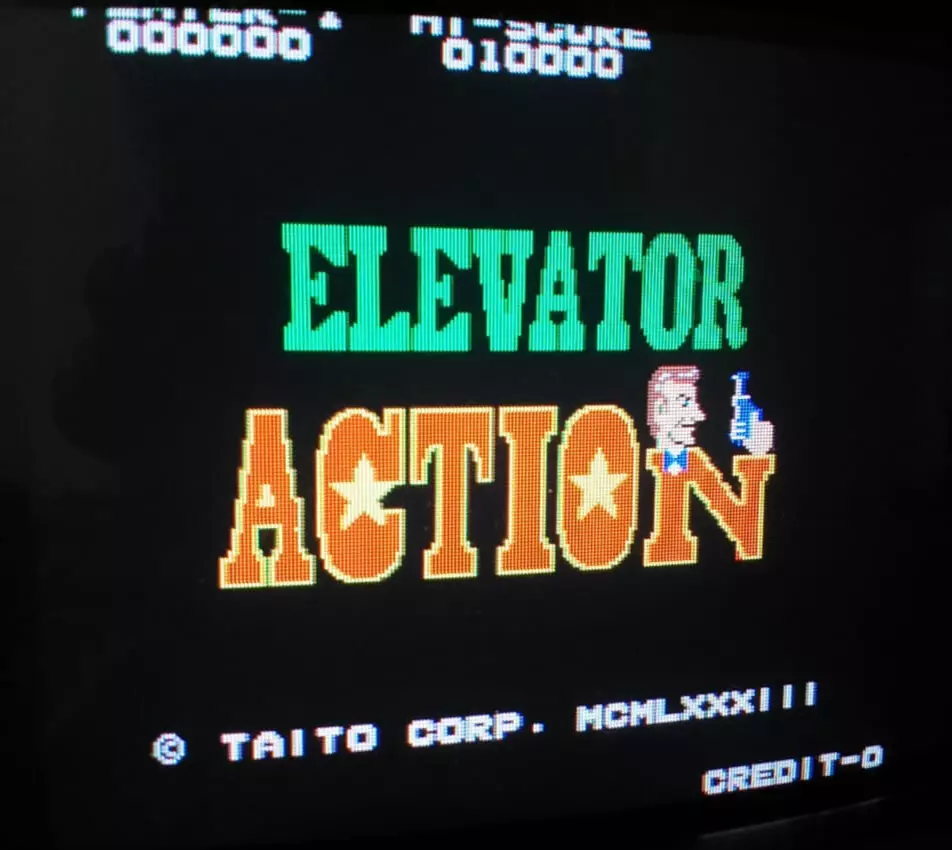 ELEVATOR ACTION (1983, Arcades)